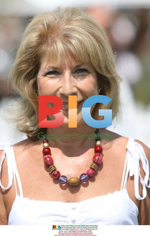 BBC reporter Jennie Bond at Cartier Polo Day
