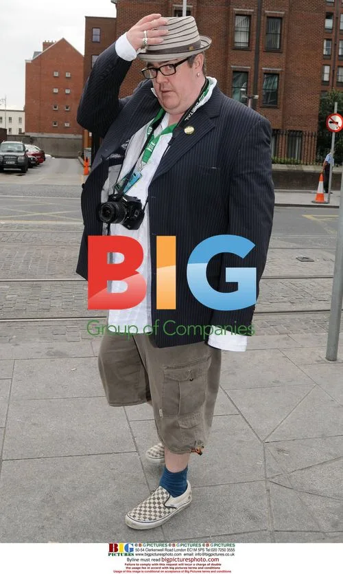 Phil Jupitus spotted after Dublin comedy show