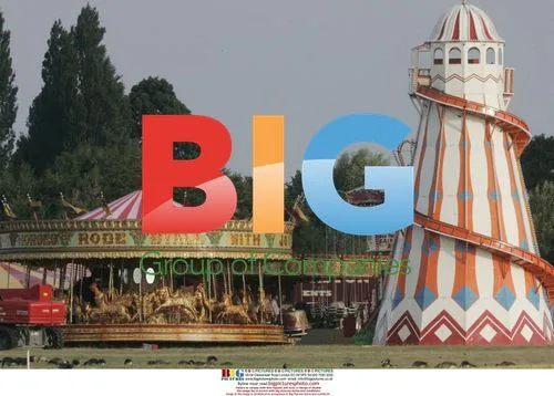 M&S Models Appear Tense on Fairground Set
