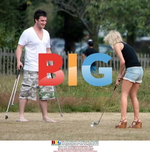 Big Brother stars spotted in north London park