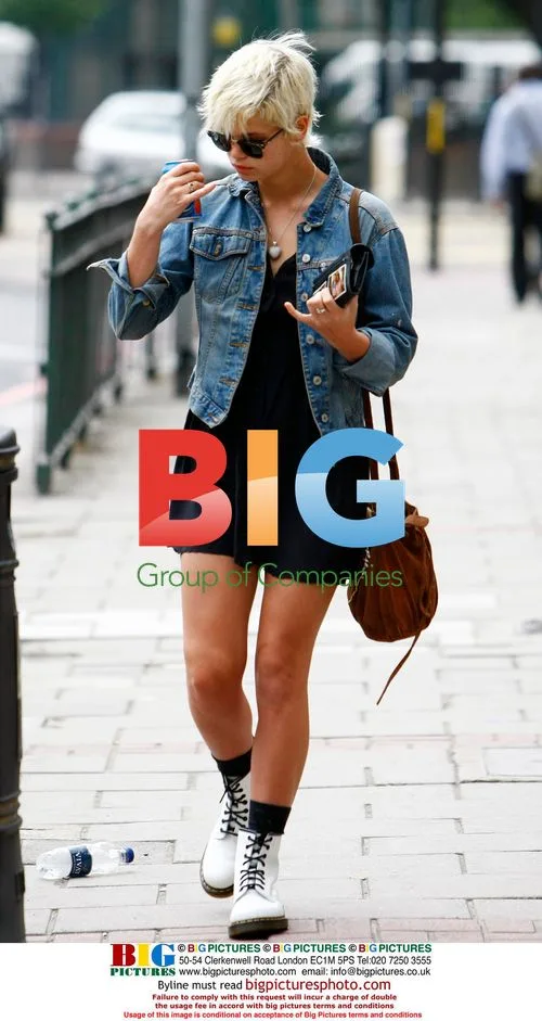 Pixie Geldof out in London