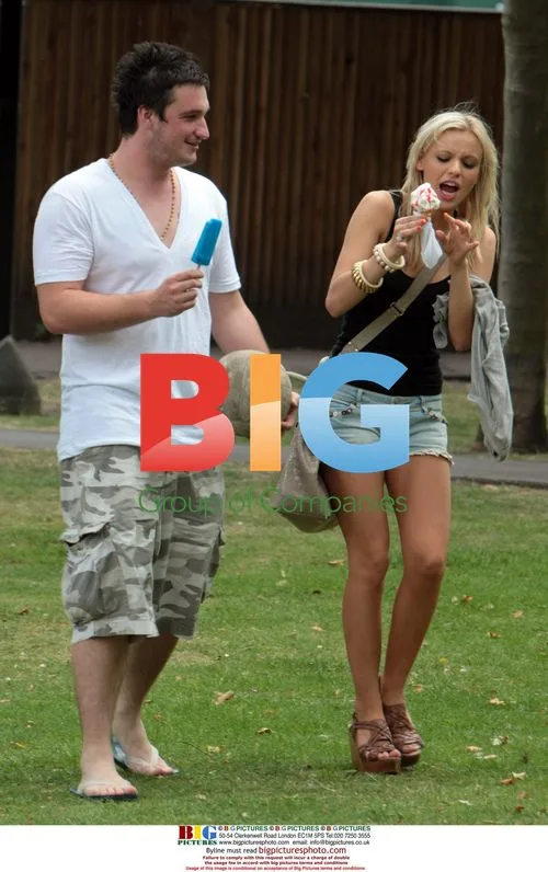 Big Brother contestants spotted in London park