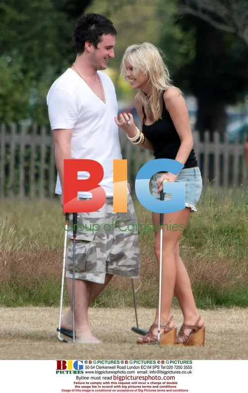 Big Brother contestants spotted in London park