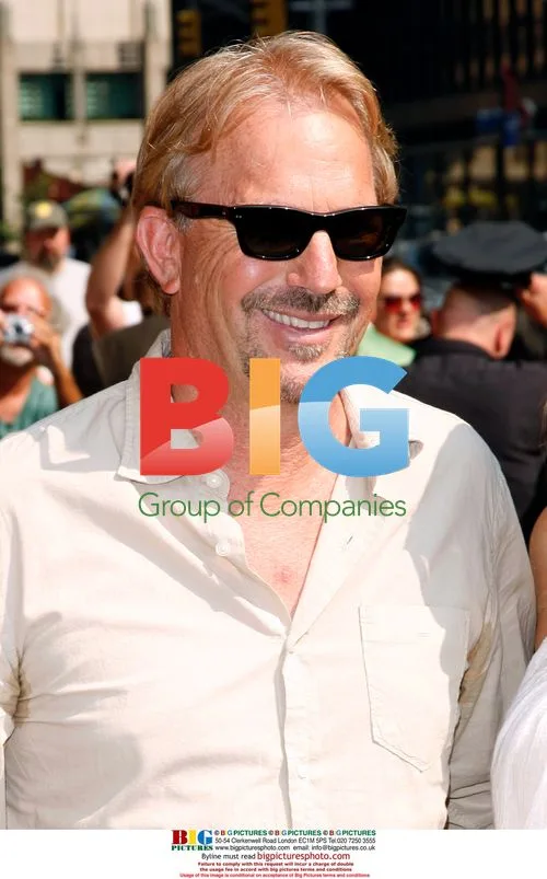 Kevin Costner & daughter Lily at 'Late Show' taping