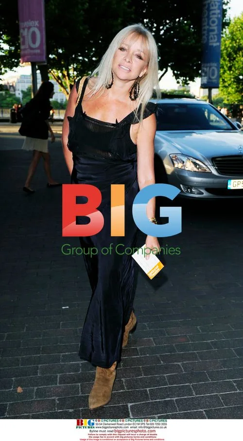 Jo Wood Arrives at National Theatre