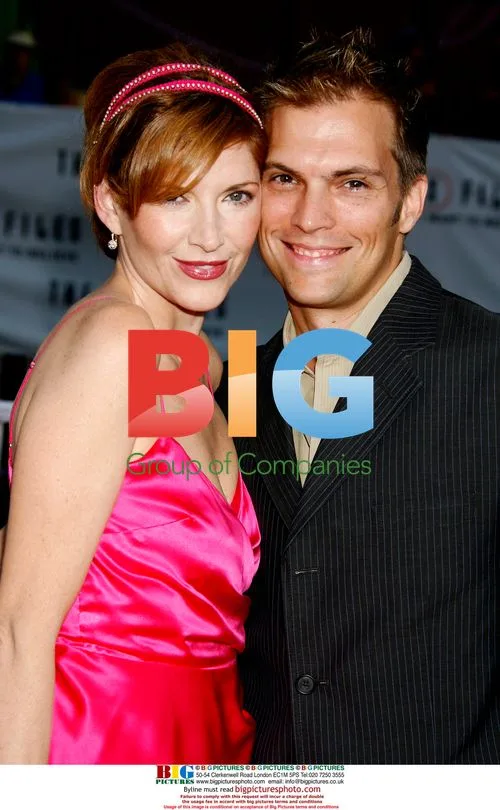 Melinda McGraw and Steve Pierson at "The X-Files" Premiere