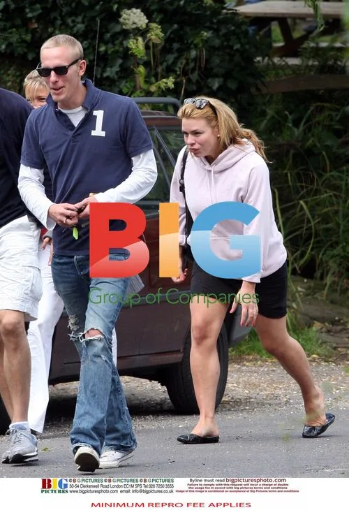 Billie Piper with Laurence Fox at UK Pub