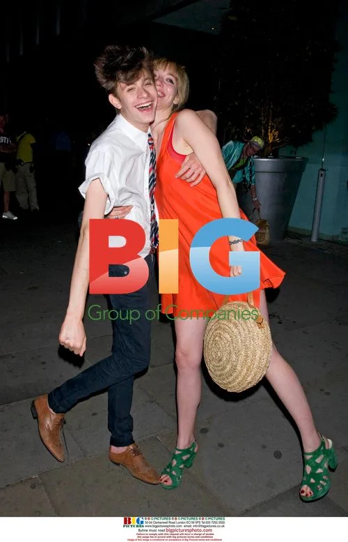 Dior/Topman model Jono McNamara at Bungalow 8 Club