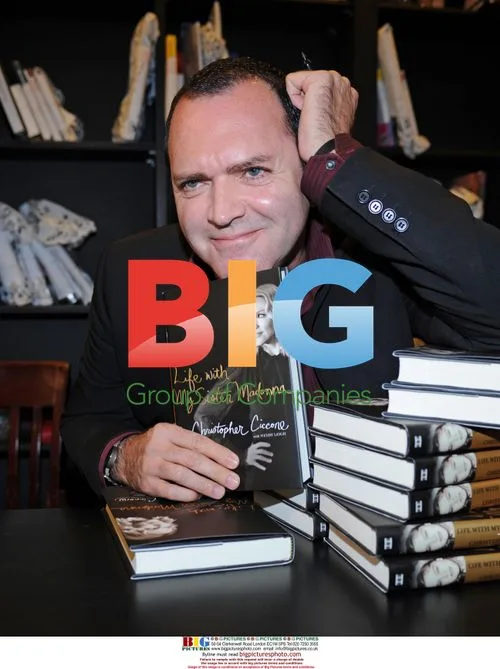 Christopher Ciccone signs "Life with My Sister Madonna"