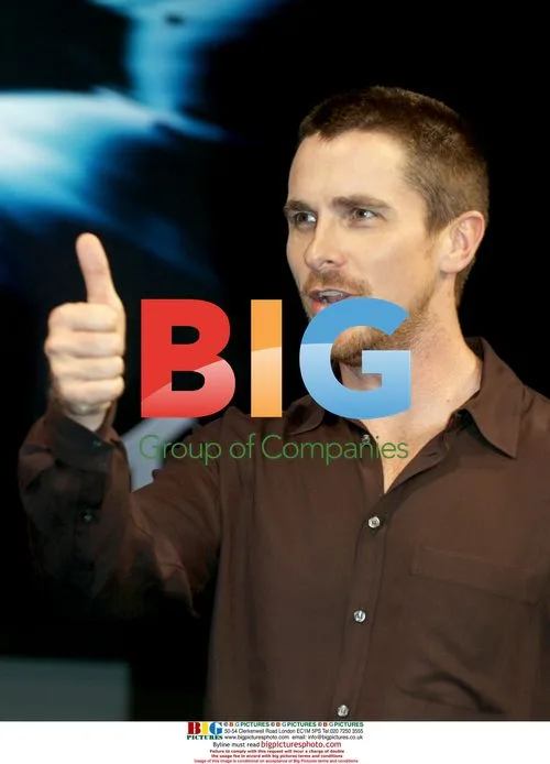Christian Bale at Dark Knight press conference