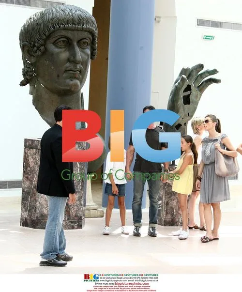 Stallone Family Tour of Rome
