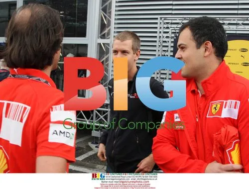 Sebastian Vettel with Toro Rosso and Ferrari team