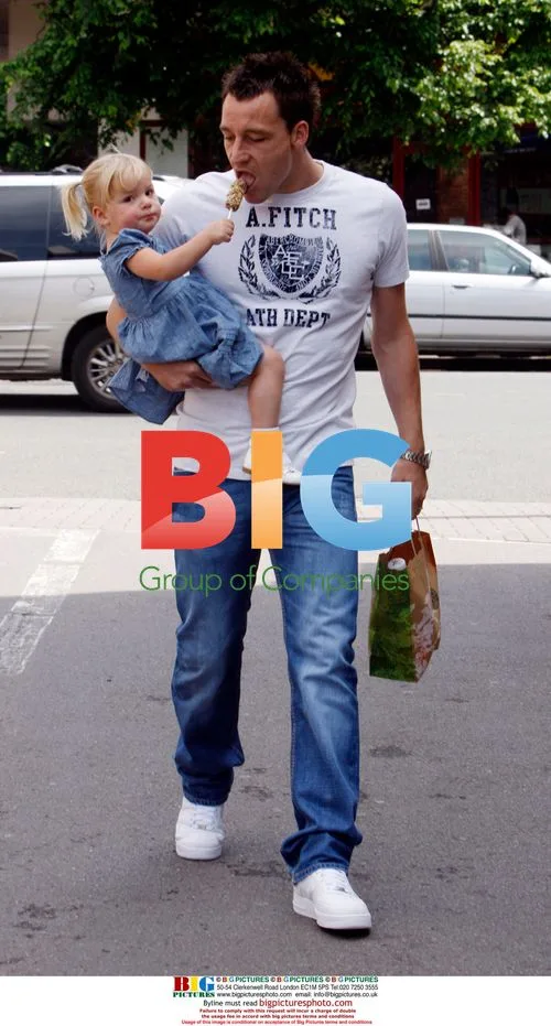 Chelsea captain John Terry out with family
