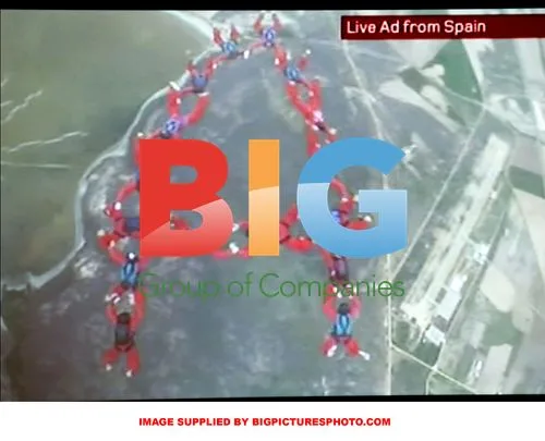 Channel 4 and Honda's Live Skydiving Ad