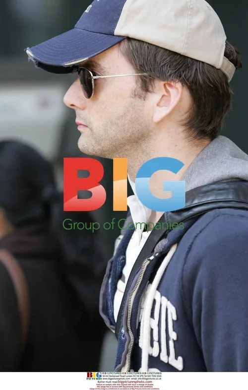 Dr Who Actor David Tenant Casual Stroll