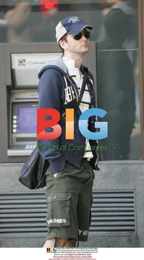David Tennant Out and About in London