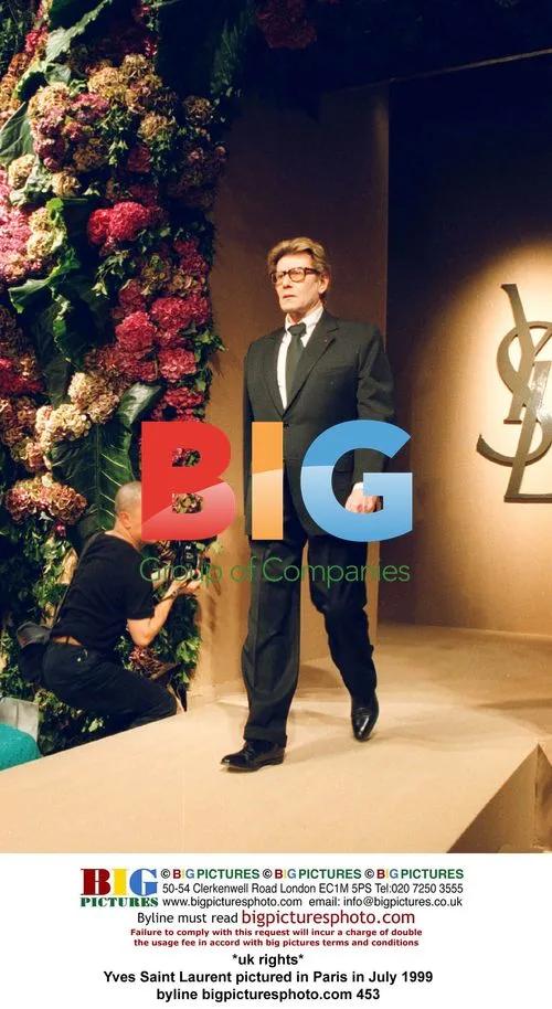 Yves Saint Laurent in Paris, 1999
