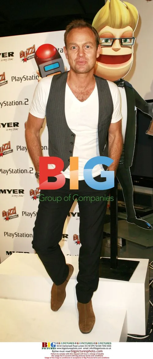 Jason Donovan at 'Buzz' game launch