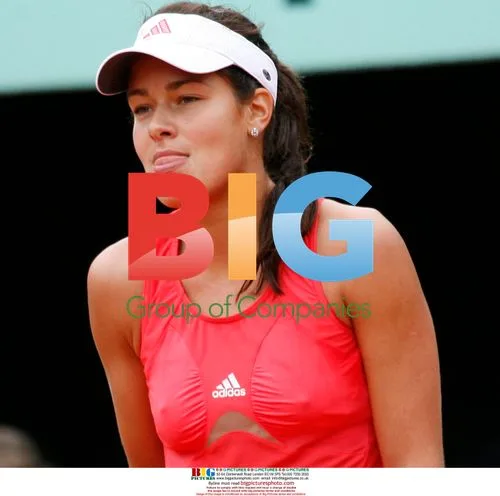 Ana Ivanovic reacts during French Open quarterfinal