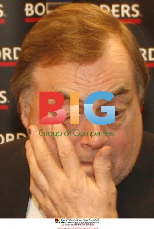 John Prescott at Book Signing in Ellesmere Port