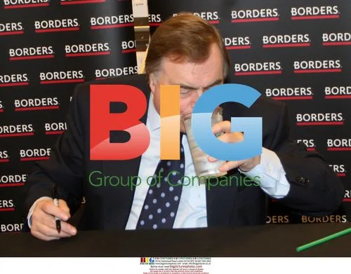 John Prescott at book signing