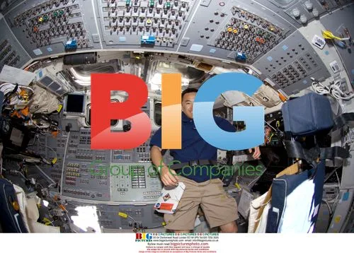 JAXA astronaut Akihiko Hoshide aboard Discovery