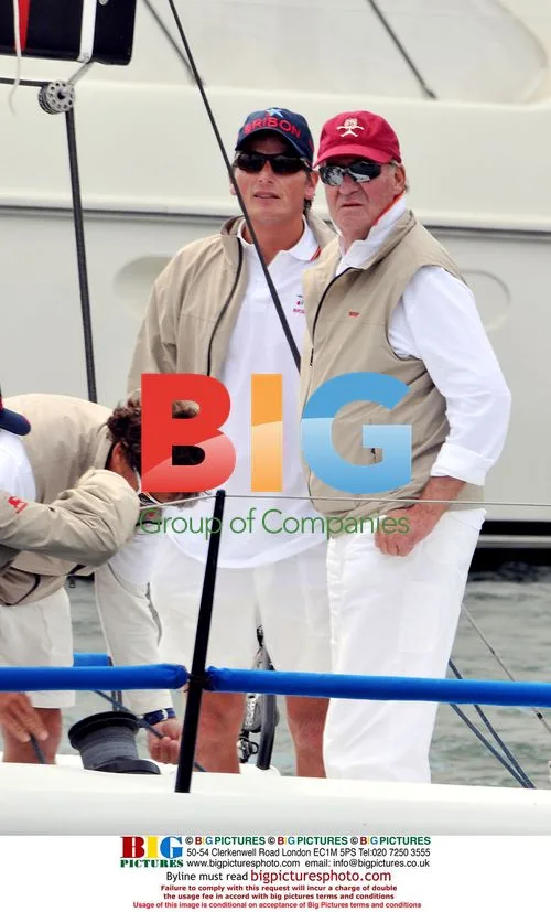 King Juan Carlos Sails on Bribon XIV