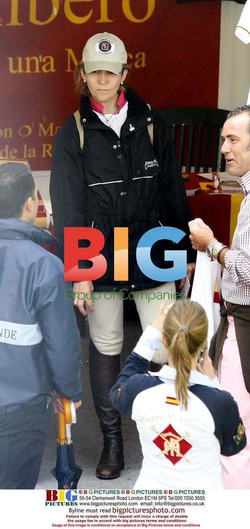 Princess Elena of Spain with Trainer