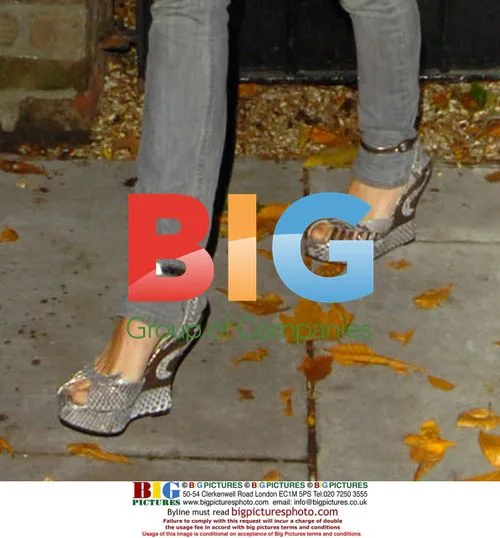 Sienna Miller's Platform Wedge Shoes
