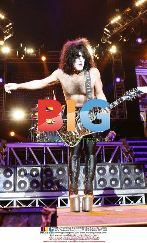 KISS Rockers Perform in Hamburg