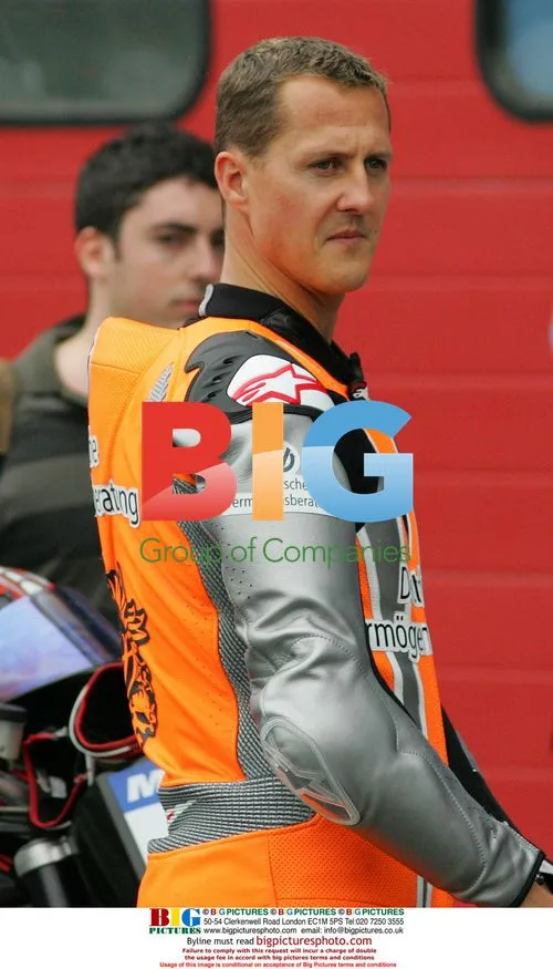 Michael Schumacher at Franciacorta Track in Italy