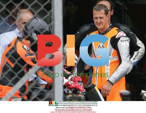 Michael Schumacher at the Franciacorta track