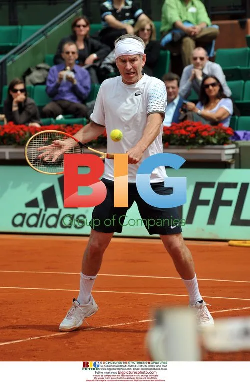 McEnroe and Darrys vs Nastase and Pernsfors at French Open