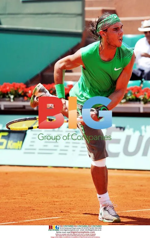 Rafael Nadal at 2008 French Open