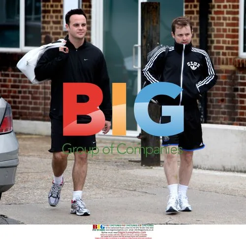 Ant and Dec Leave Gym After Training
