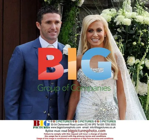 Robbie Keane and Claudine Palmer Wedding