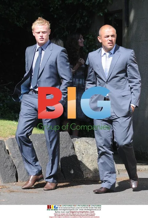 Damien Duff at Robbie Keane's Wedding