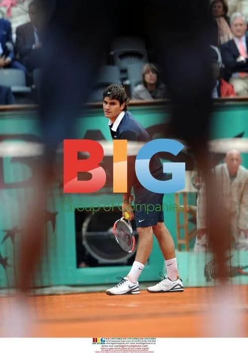Roger Federer at 2008 French Open