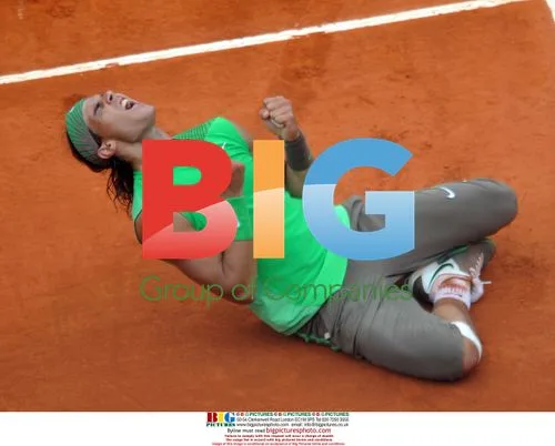 Nadal celebrates French Open semi-final win