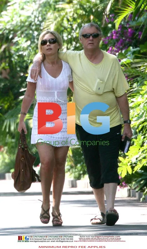 Chris Tarrant and Jane Bird on Holiday in Spain