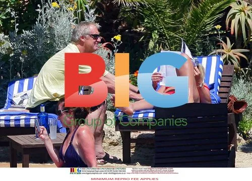 Chris Tarrant and Jane Bird on Holiday in Spain