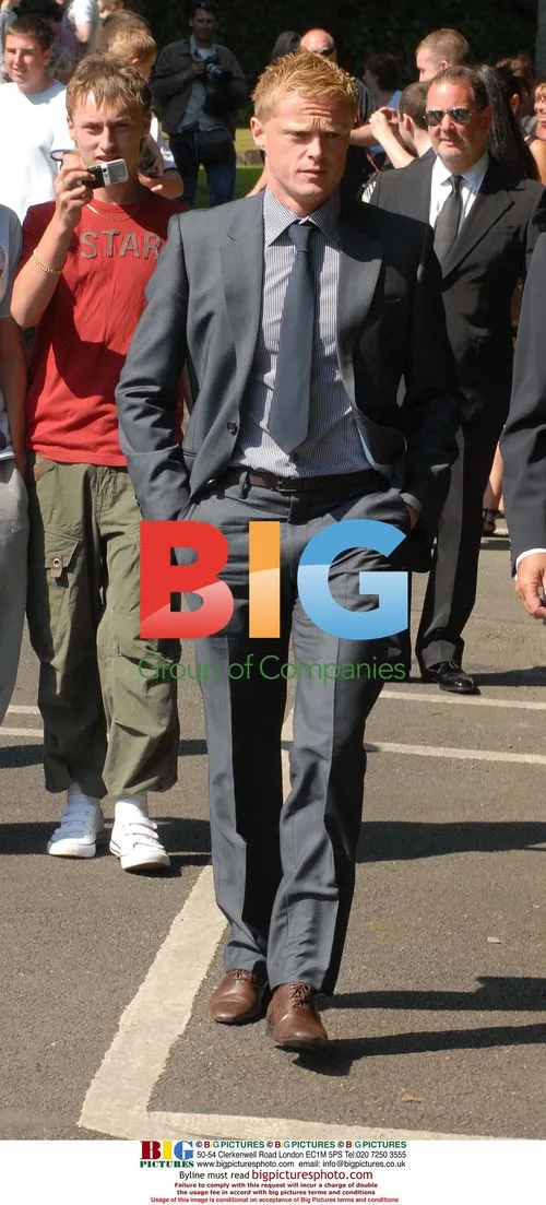 Damian Duff at Robbie Keane's Wedding