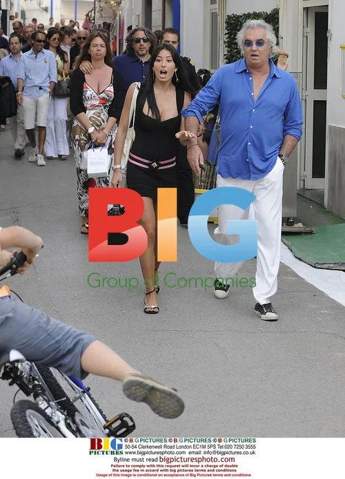 Flavio Briatore and Elisabetta Gregoracci on Yacht