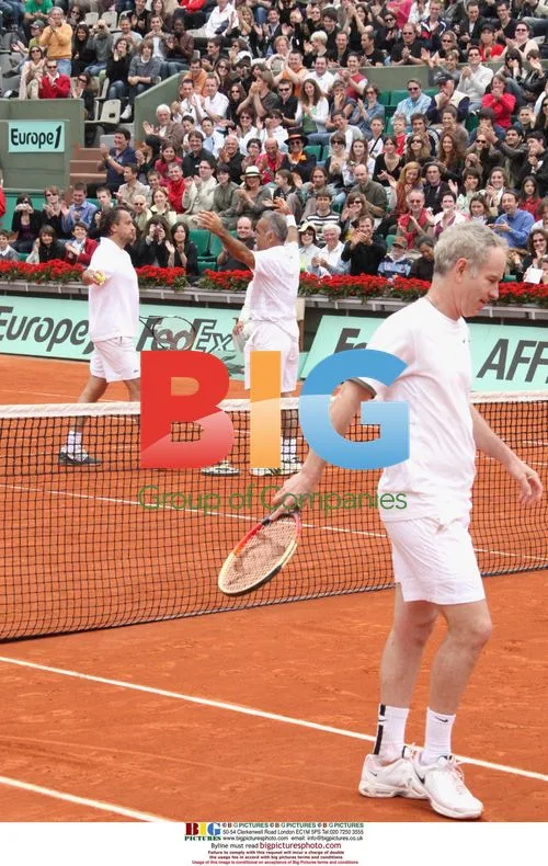 McEnroe and Jarys beat Bahrami and Leconte