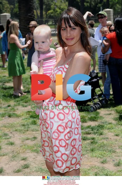 Constance Zimmer and daughter at "A Time for Heroes"