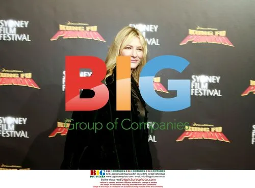 Cate Blanchet at Kung Fu Panda premiere
