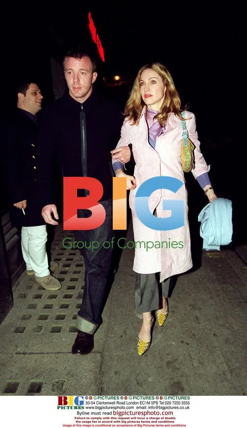 Madonna and Guy Ritchie Leave Kabaret Club
