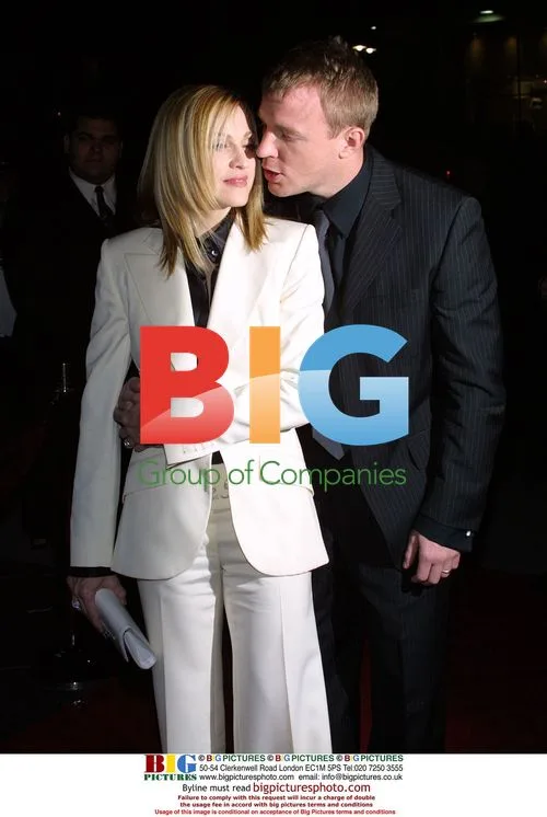 Madonna and Guy Ritchie at Snatch premiere