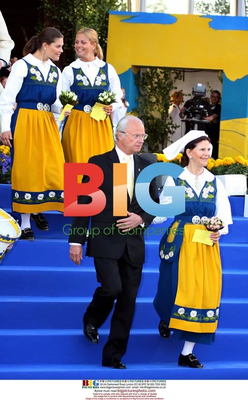 Swedish Royal Family at Skansen Museum