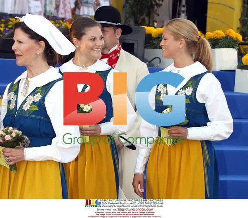 Swedish Royal Family at Skansen Museum